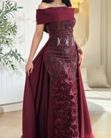 فستان عودي سهرة