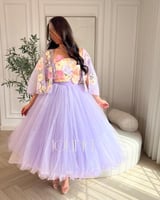 طقم بنفسجي مورد