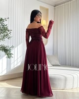 فستان عودي سهرة