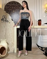 جمب سوت قطعتين لون اسود