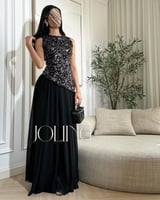 فستان اسود سهرة