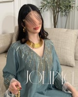 جلابيه باكمام ريش