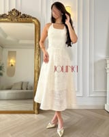 فستان سكري دانتيل