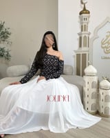 فستان رمضاني مطرز