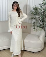 طقم قطعتين لون سكري