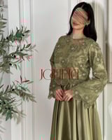 طقم زيتي قطعتين