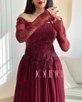 فستان عودي سهرة