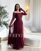 فستان عودي سهرة