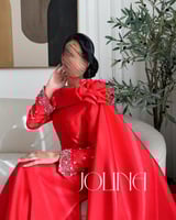 فستان برتقالي