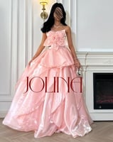 فستان بنكي قطعتين سهرة