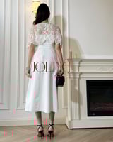 طقم ابيض ثلاثة قطع