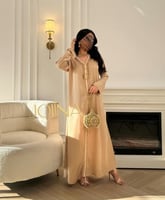 جلابية لون بيج