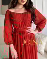 فستان شيفون