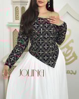 فستان رمضاني مطرز