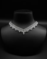 طقم اكسسوار تشوكر بتصميم نجوم متلاصقة