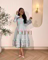 فستان تيفاني باكمام