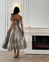 فستان زيتي توب