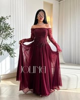 فستان عودي سهرة