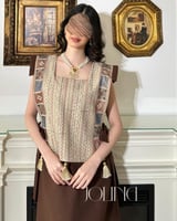 جلابية قطعتين لون بني