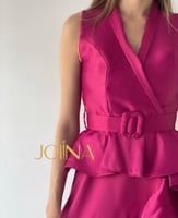 فستان ميدي فوشي