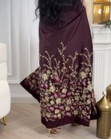 جلابية لون عودي