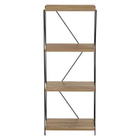 رفوف خشب للتحف والكتب صناعة ماليزي 4 ادوار , قاعدة...