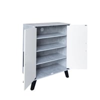 خزانة أحذية خشبية بابين 4 أدوار صناعة ماليزي , رما...