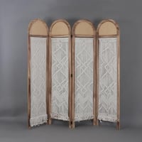 بارتشن خشب مفرغ 4 قطع