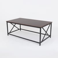 طقم طاولات خدمة - 4 قطع مربعة - طاولة مستطيلة - بن...