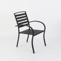 طقم جلسة خارجية - 3 قطع حديد أسود