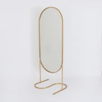 مرايا استاند - حديد ذهبي - قواعد مموجه