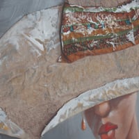 لوحة حائط عصرية كانفس 80سم في80 سم مزودة بإطار خشب...