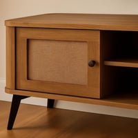 طاولة تلفاز 160 سم خشبي وبلمسات مستوحاة من الطراز...