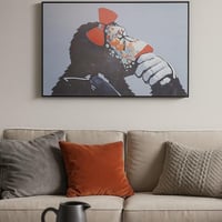 لوحة فنية بتصميم مرح وألوان حيوية