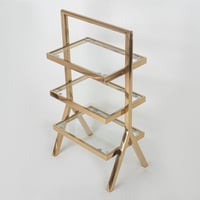 رفوف ضيافه مودرن انيق ستيل ذهبي