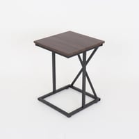 طقم طاولات خدمة - 4 قطع مربعة - طاولة مستطيلة - بن...