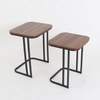 طقم طاولات خدمة _ طاولتين خدمة