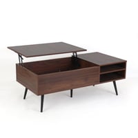 طاولة قهوة مودينا متعددة الإستخدامات - لون بني داك...