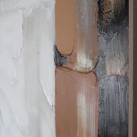 لوحة حائط يدوي برواز خشبي ظاهر 120*80سم