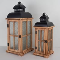 طقم فانوس خشب