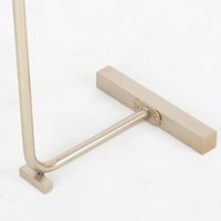 طاولة لوتس جانبيه - لون ذهبي أسود