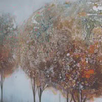 لوحة حائط عصرية كانفس 180سم في 60سم مزودة بإطار خش...