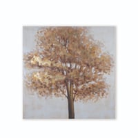 لوحة حائط عصرية كانفس 80سم في80 سم مزودة بإطار خشب...