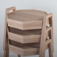 طقم طاولات خدمة لون بيج