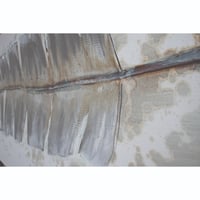 لوحة حائط عصرية كانفس برسم بارز 150سم في 50سم مزود...