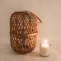 فانوس خشبي صغير من الطراز الرفيع مجوفة من الداخل ب...