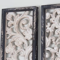 لوحة ديكور خشبية حفر من 3 قطع