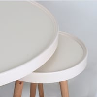 طقم طاولات سكري دائري 4+1