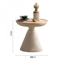 طاولة ضيافة معتقة بشكل عصري