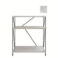 طاولة جانبية مودرن - رمادي رخامي